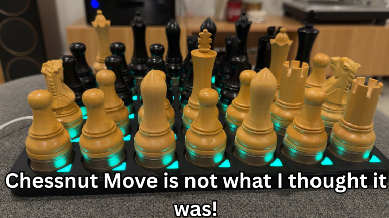 Chessnut Move Smart Chess Board with Motorized Pieces